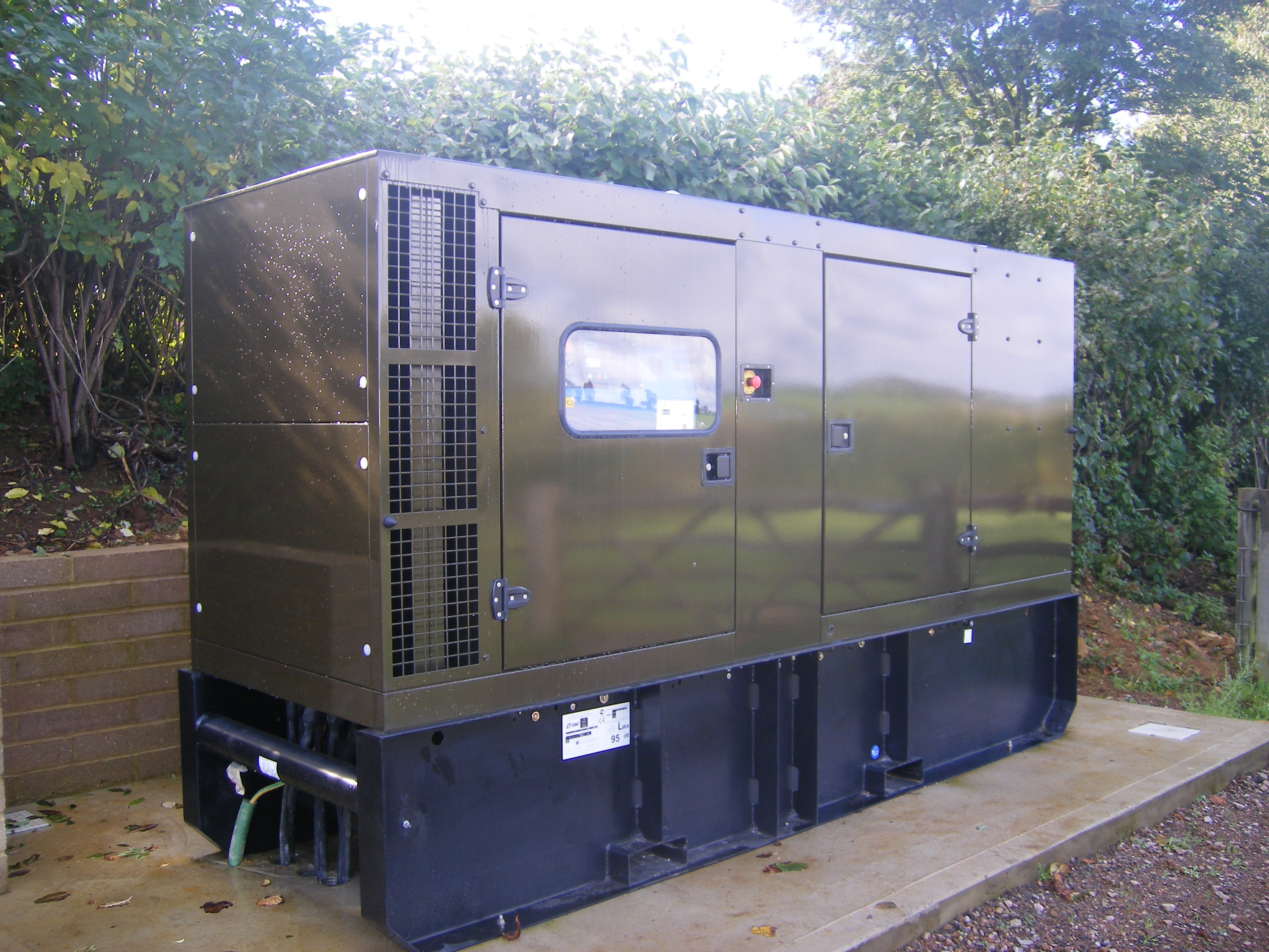Backup diesel generator