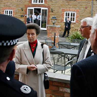 Princess Anne Visit